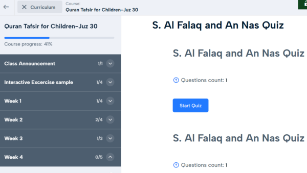 tafsir for kids