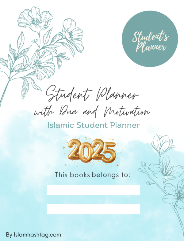 islamic student planner