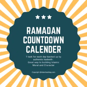 Ramadan Countdown Calender